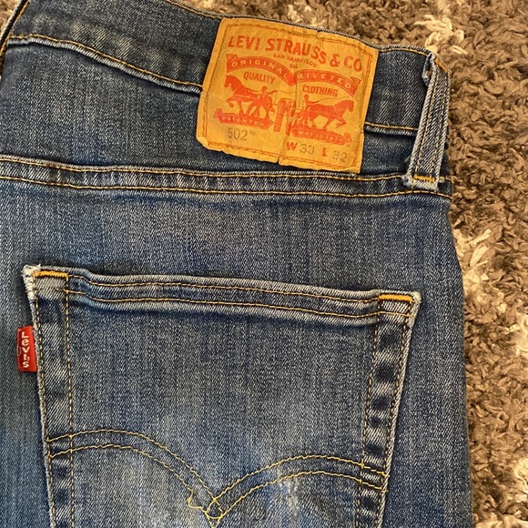 Mens 502 Levi’s W33 L32 - Picture 2 of 11